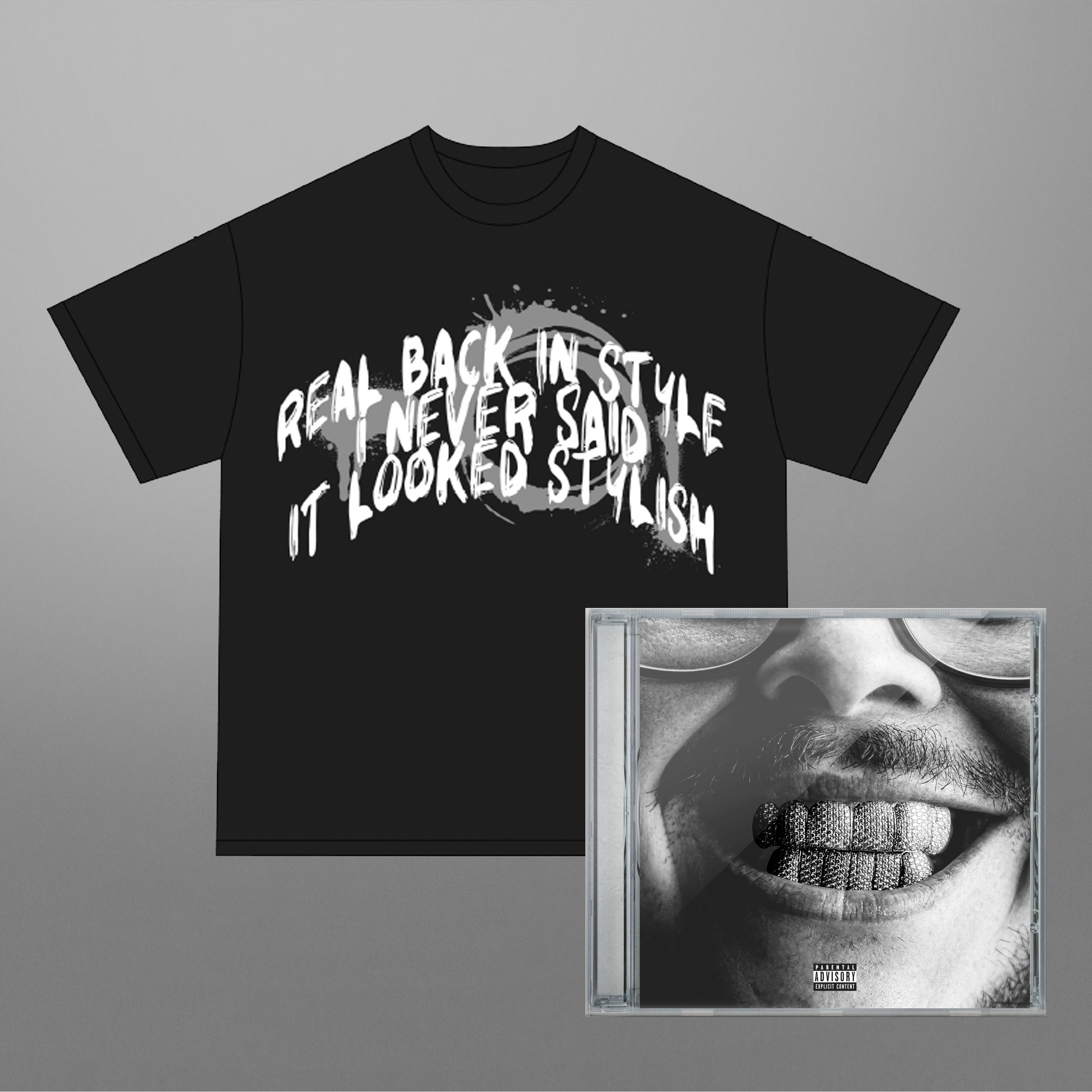 Real Back In Style CD + Lyric T-Shirt