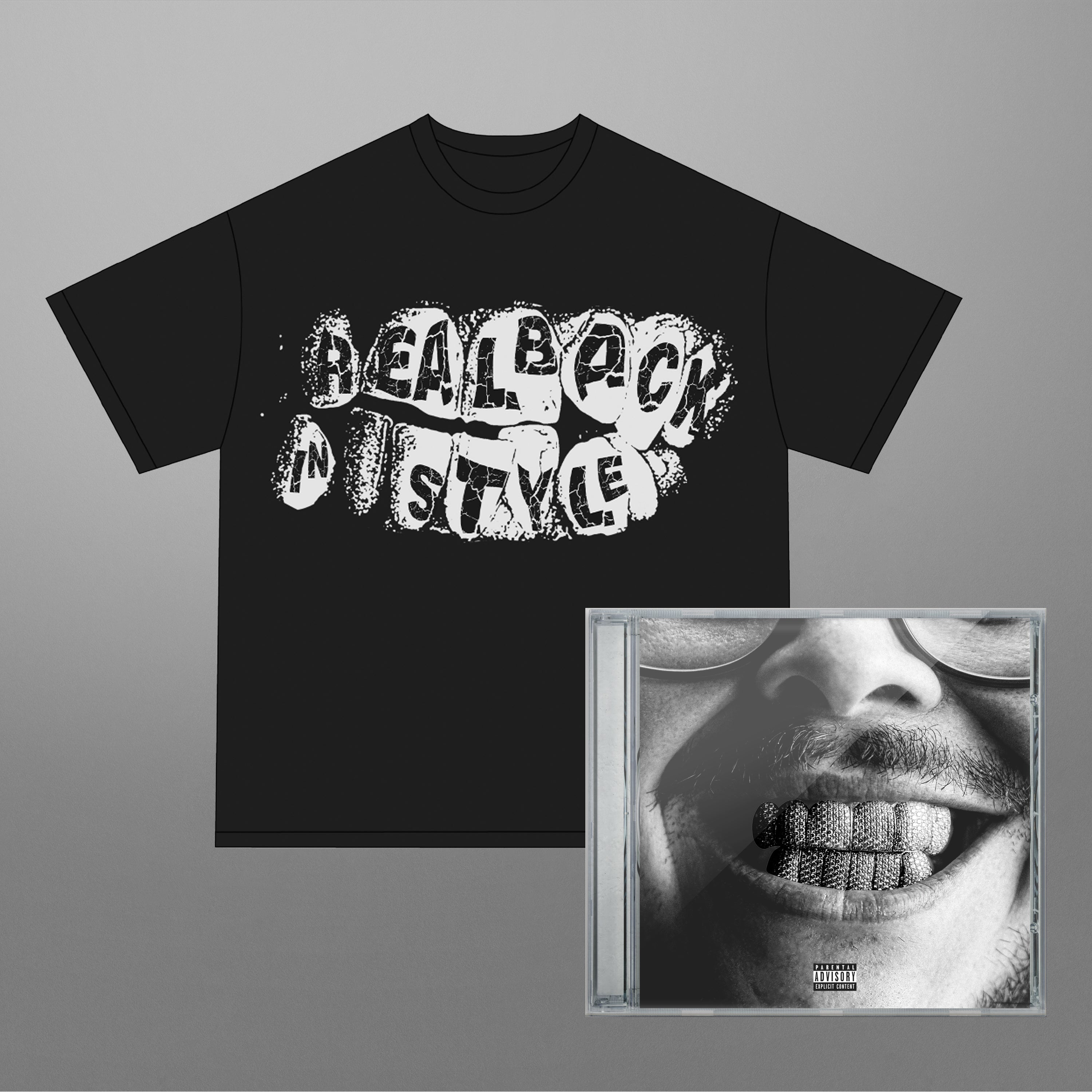 Real Back In Style CD + Teeth T-Shirt