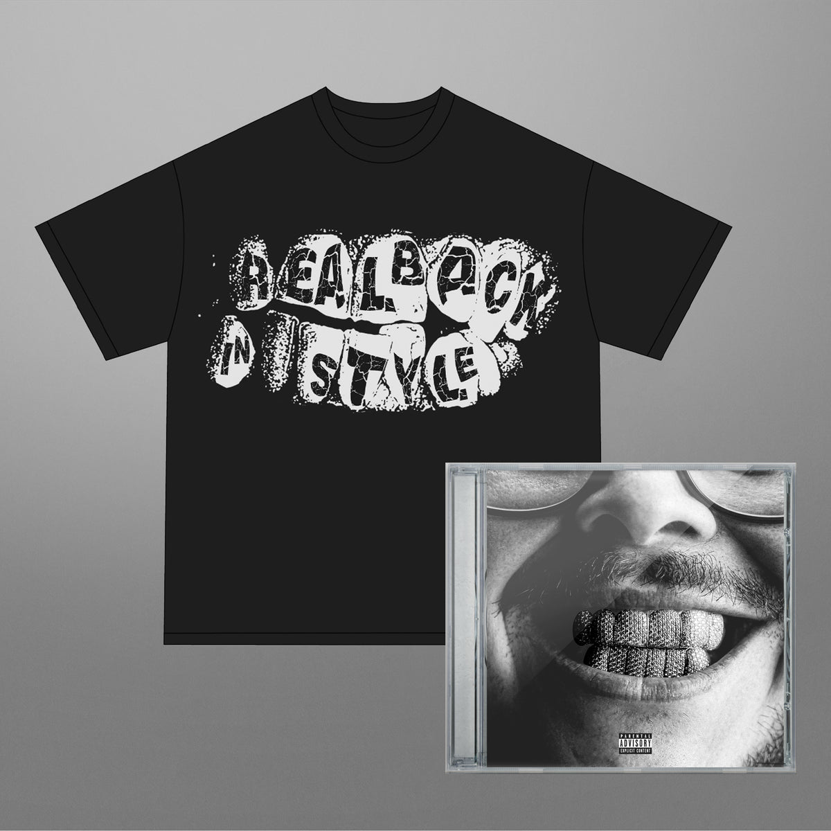 Back Teetch Real Back In Style CD + Teeth T-Shirt - Potter Payper